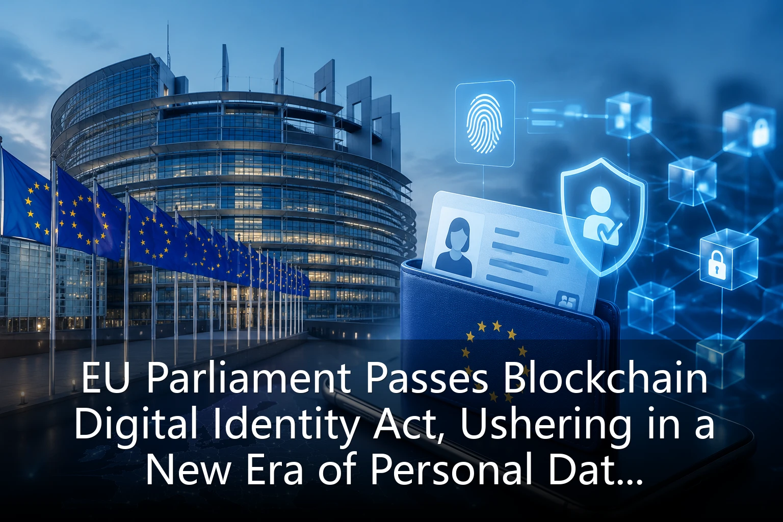 EU Parliament Passes Blockchain Digital Identity Act, Ushering in a New Era of Personal Data Sovereignty