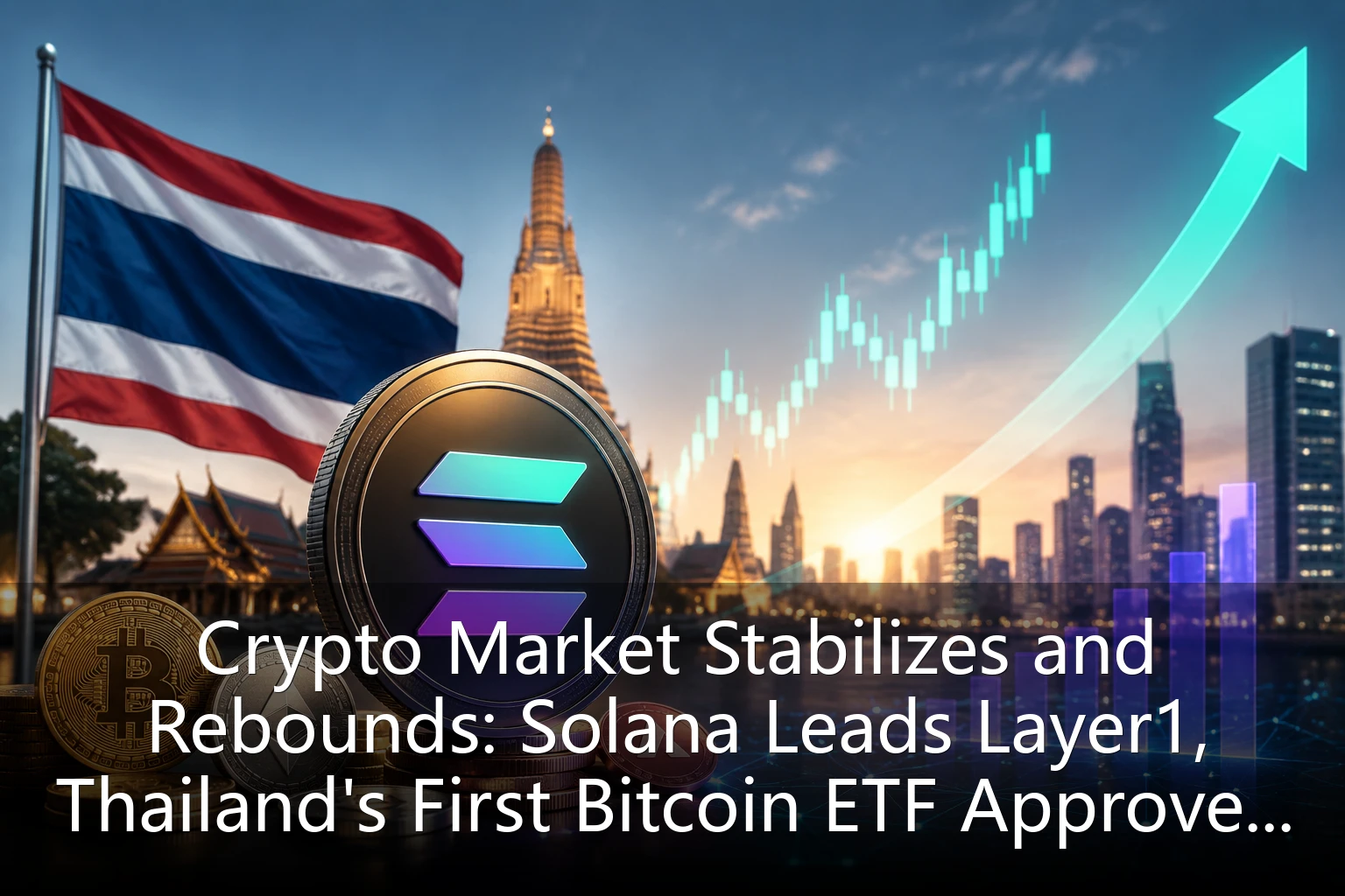 Crypto Market Stabilizes and Rebounds: Solana Leads Layer1, Thailand's First Bitcoin ETF Approved Boosts Regional Sentiment