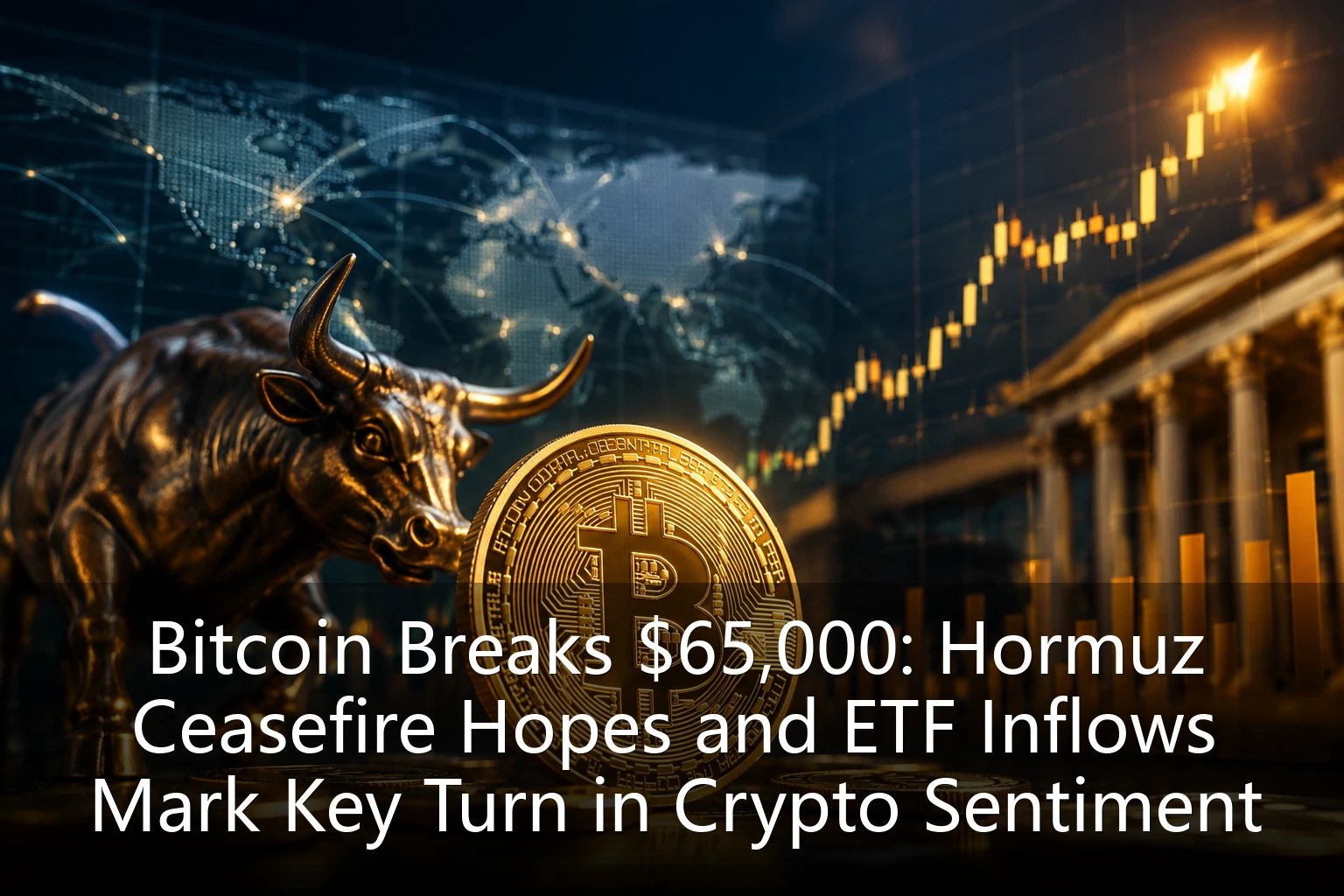 Bitcoin Breaks $65,000: Hormuz Ceasefire Hopes and ETF Inflows Mark Key Turn in Crypto Sentiment