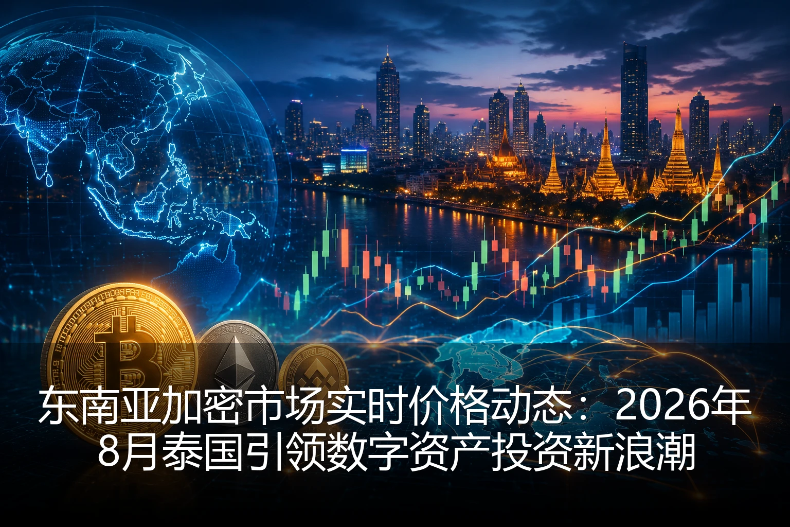 东南亚加密市场实时价格动态：2026年8月泰国引领数字资产投资新浪潮