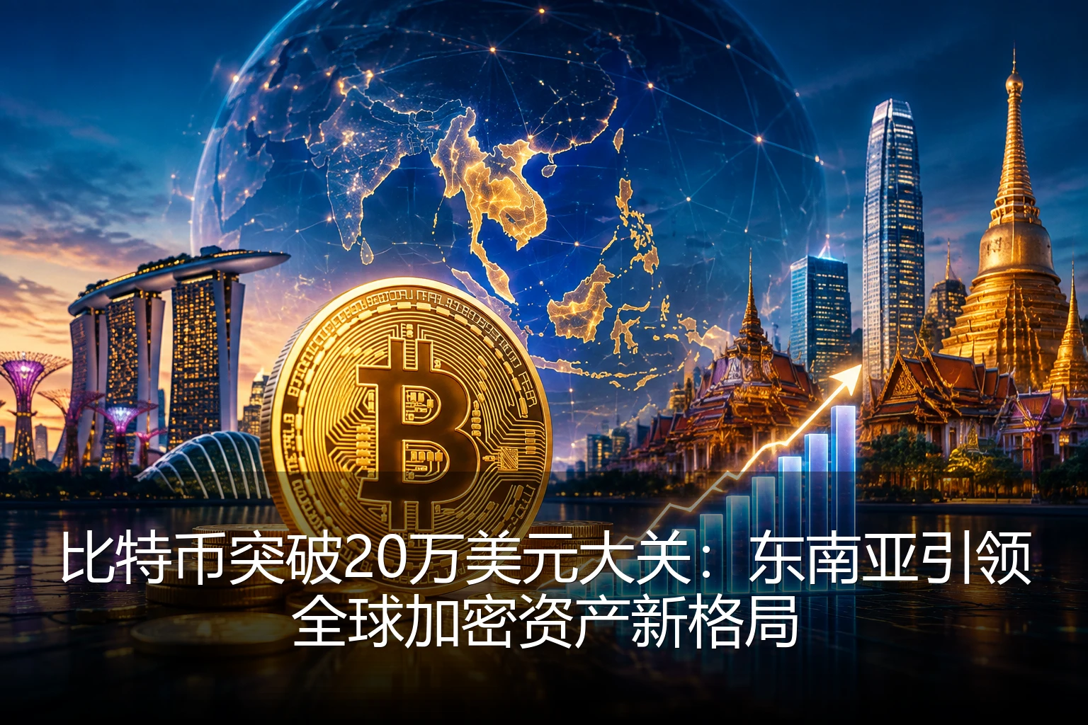 比特币突破20万美元大关：东南亚引领全球加密资产新格局