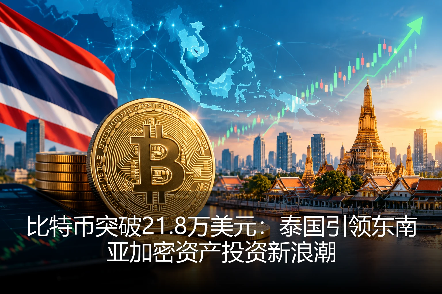 比特币突破21.8万美元：泰国引领东南亚加密资产投资新浪潮