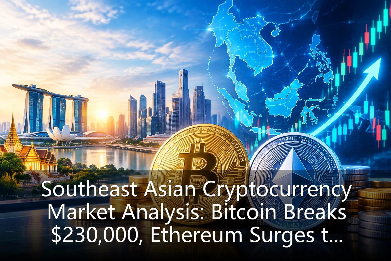 Southeast Asian Cryptocurrency Market Analysis: Bitcoin Breaks $230,000, Ethereum Surges to $14,000, Regional Investment Landscape Reshaped