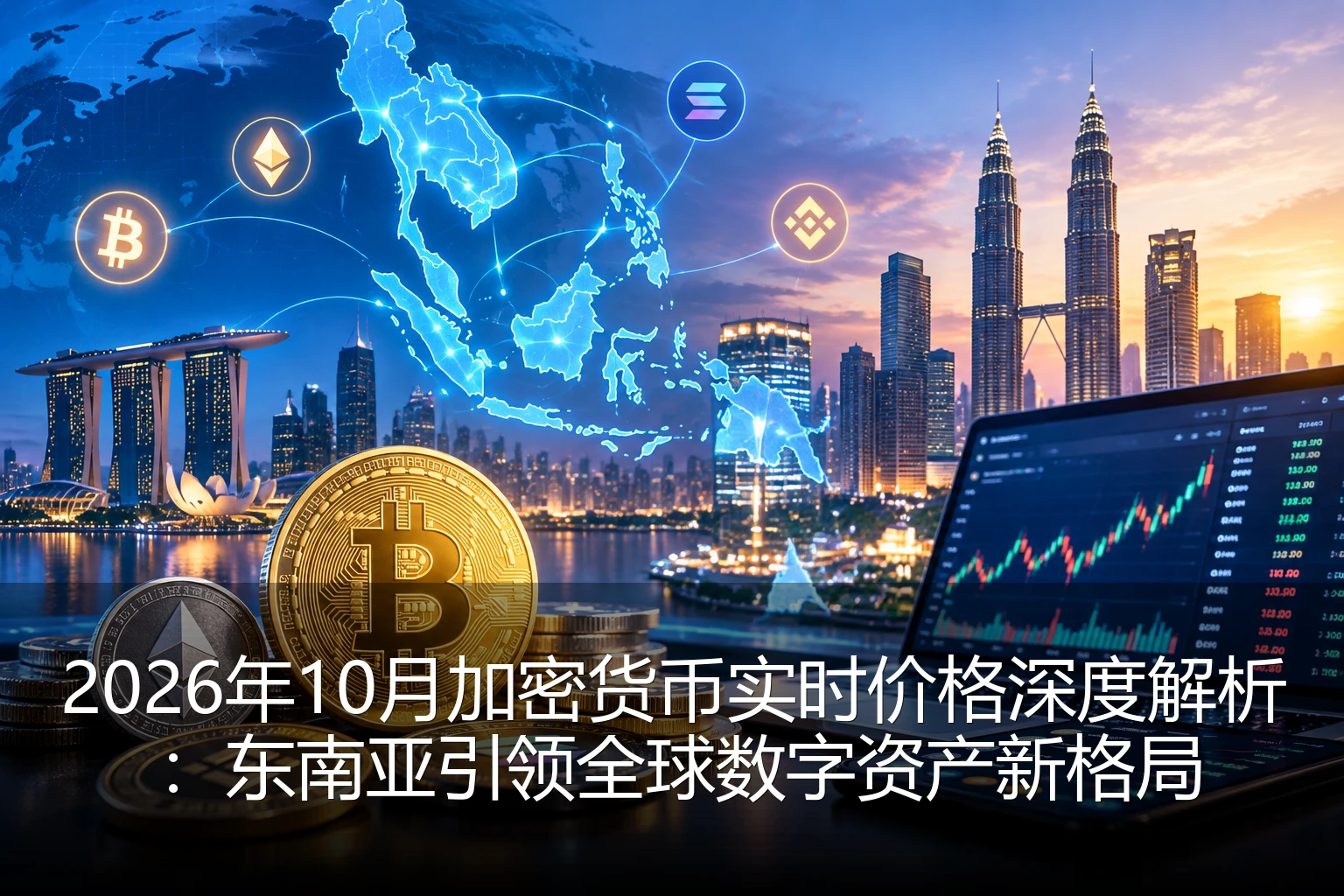 2026年10月加密货币实时价格深度解析：东南亚引领全球数字资产新格局